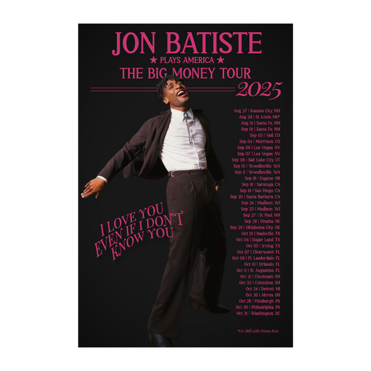 Big Money Tour Poster
